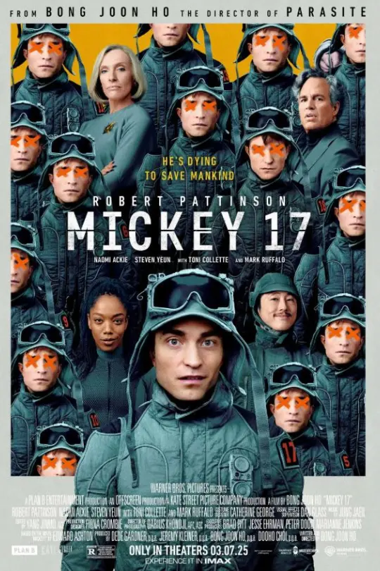 Mickey 17 Robert Pattinson sci-fi 2025 IPTV 4K