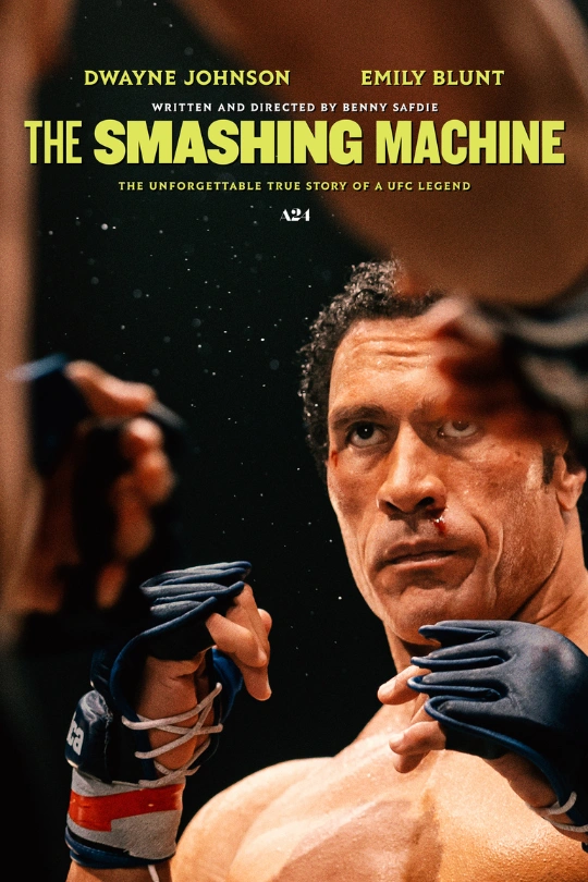 The Smashing Machine Dwayne Johnson MMA film 2025 IPTV